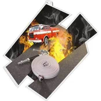 Poháry Bauer Akrylátová medaile MDAZ0011M22 | Hasiči