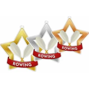 Poháry Bauer Akrylátová medaile MDASTARM23 | Veslování
