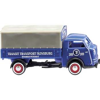 Modelová železnice Wiking 033509 H0 model nákladního vozidla Tempo MATADOR Hochritsche Transit Transport