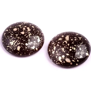 Korálek Skleněný kabošon č.1208 - 25 mm