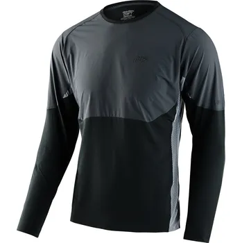 Cyklistické oblečení Bike dres Troy Lee Designs Drift LS Solid dark charcoal M 2023 - Odesíláme do 24 hodin