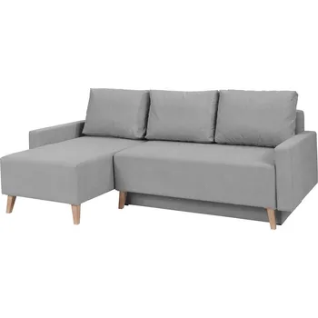 Sedací souprava Sedací souprava OVIEDO | 140x225 | rozkládací + úložný prostor | šedá