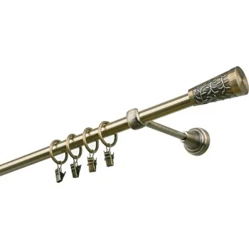 Garnýž Garnýž kovová 440 cm jednořadá 19 Sevila mosaz