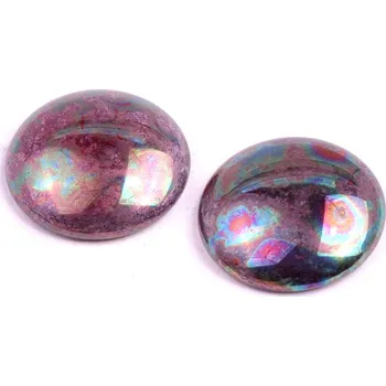 Korálek Skleněný kabošon č.1256 - 25 mm