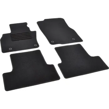 autokoberec Autokoberce textilní přesné černé / černé obšití - Mazda CX-60 PHEV (2022-2023) 5-sedadel