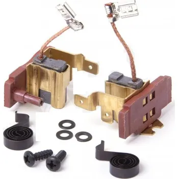 Originální uhlíkové kartáče - Uhlíky do bouracího kladiva Scheppach AB 1900 - 2ks + držáky uhlíků (3908204021)