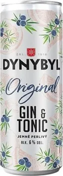 Míchaný nápoj Dynybyl Original Gin & Tonic 250 ml