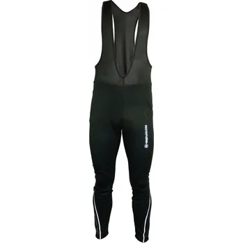 Cyklistické kalhoty HAVEN Cyklistické kalhoty dlouhé s laclem - ISOLEERA - černá 2XL