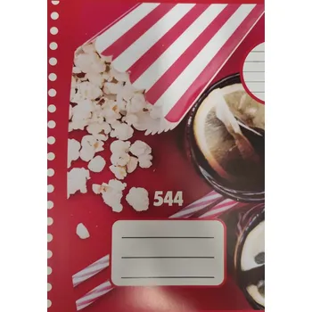 Sešit Corwell Corwell, 10533, školní sešit 544, linkovaný, 40 listů, A5, 1 ks Motiv: Číslo 2