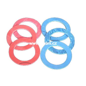 TEXIM Těsnění šroubení ploché bezazbest 6/4" 57x48x2