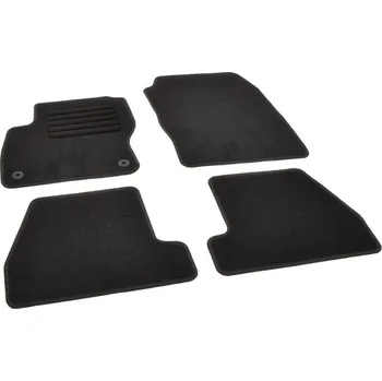 autokoberec Autokoberce textilní přesné černé / černé obšití - Ford Focus III (Typ DYB) (2010-2015) 5-sedadel