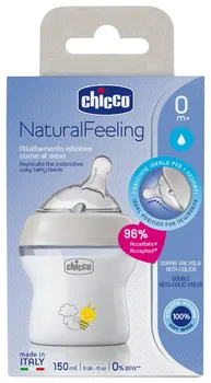 Kojenecká láhev Chicco Natural Feeling 150 ml neutral