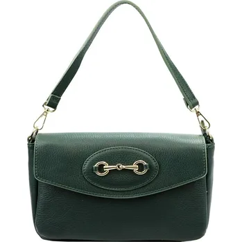 Kabelka Dámská kabelka Luka 20-050 DOLLARO tmavozelená + doprava zdarma