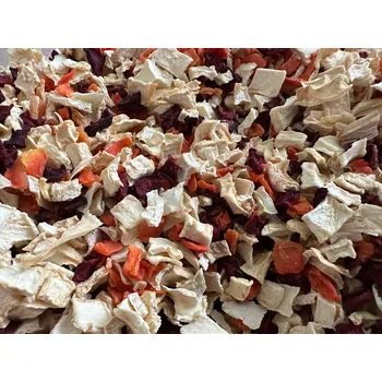 Krmivo pro hlodavce Ukrálička.cz Zeleninový mix - 250 g