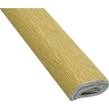 Krepový papír Krepový papír Junior 50x200cm zlatý