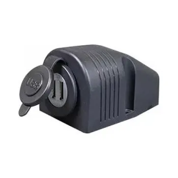 Nabíječka USB-A, USB-A, v montážním panelu, 5V, 2.1A, MY1106-1H