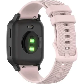 Příslušenství k chytrým hodinkám eses Silikonový rychloupínací řemínek pro Garmin - Růžový, 22 mm