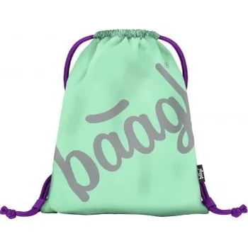 Školní sáček Sáček na obuv Baagl Skate Mint