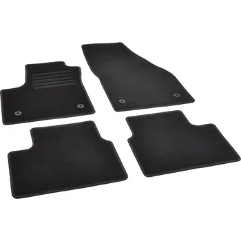 autokoberec Autokoberce textilní přesné černé / černé obšití - Opel Meriva B (2010-2017) 5-sedadel