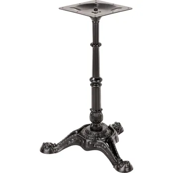 Stolová podnož In-Design Centrální stolová noha rustikální AULUS výška 720 černá Maximální rozměr stolu (cm): průměr 80