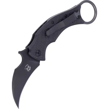 Pracovní nůž FOX Tribal K, zavírací nůž karambit s klipem FX-802
