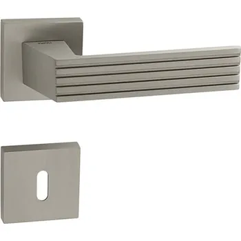 Dveřní kování TI - KAYA - HR 3032Q rozety PZ, klika/klika NP - Nikl perla (142)