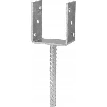 Příslušenství pro plot PS 90UG Patka sloupku 91x110x60x4mm