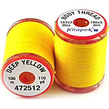 Body Thread 167 x 2 Deep Yellow