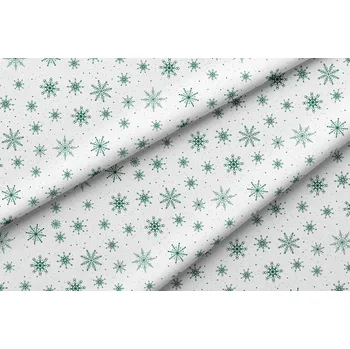 Orbytex Vánoční látka teflonová š.160cm - V14 - zelená