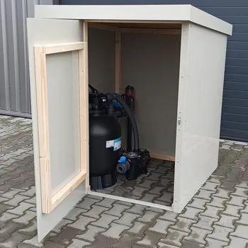 Domek pro filtraci Šedá