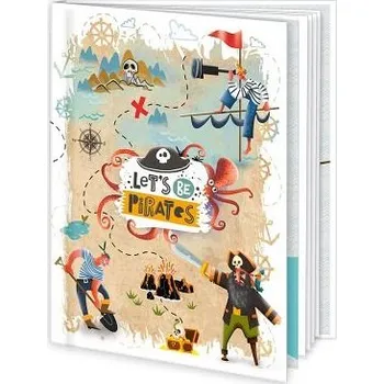 Zápisník ARGUS Památníček Let s be Pirates 13,5 x 17,5 cm 14320363