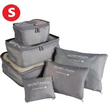 Cestovní taška Cestovní organizér velikost S Barva: Šedá