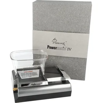 Gadget Powermatic IV elektrická cigaretová plnička dutinek šedá