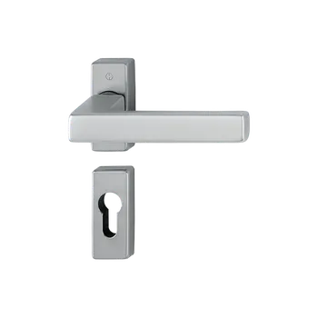 Dveřní kování HOPPE Toulon rozetové kování Provedení: klika - klika, Povrch: F9 - nerezový elox