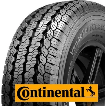 Letní osobní pneu Pneumatiky CONTINENTAL vanco four season 195/75 R16 107R TL C 8PR M+S, letní pneu, VAN