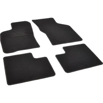 autokoberec Autokoberce textilní přesné černé / černé obšití - Opel Vectra A (1988-1995) 5-sedadel
