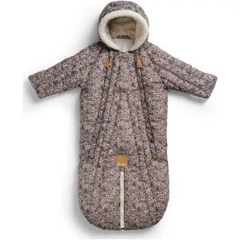 Elodie Details Fusak do autosedačky - overal - Blue Garden, 0 - 6 m