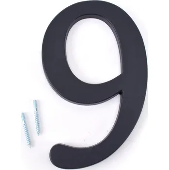 Domovní cedule Číslo domovní hliníkové 19 cm č.6,9