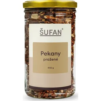 Pekanové ořechy pražené ve skle 450g, Šufan