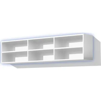 police Nabytekmorava Nástěnná police Alfa 152 barva lamina: Bílá 113