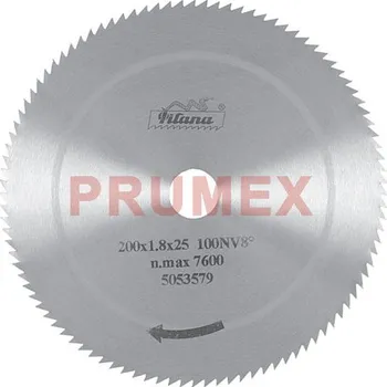 Pilový kotouč Pilový kotouč na dřevo z HSS s jemným ozubením - NV 90 Z, 225314, 80x0,9x10 mm