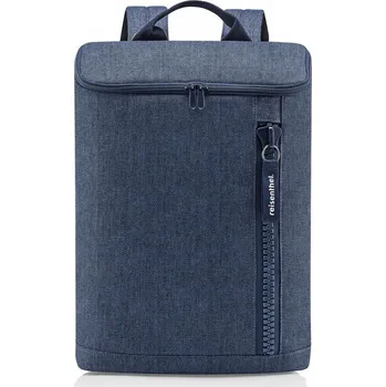 Městský batoh Reisenthel Overnighter Backpack M REISENTHEL-EG4113 15,6" Herringbone Dark Blue 13 l