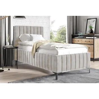 Postel Čalouněná postel Slim 24 se zvedacím kovovým roštem