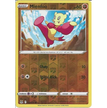 Karetní hra Pokémon karta Mienfoo 103/196 Reverse Holo - Lost Origin