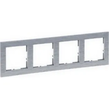 vypínač Legrand SUNO čtyřrámeček broušený hliník 721564