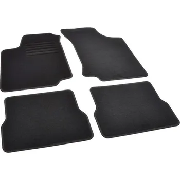 autokoberec Autokoberce textilní přesné černé / černé obšití - Volkswagen Golf III (Typ 1H) (1993-1999) 5-sedadel