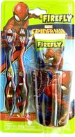 Marvel Dětský zubní kartáček Spiderman 2 ks + zubní pasta + kelímek