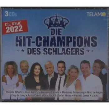 Zahraniční hudba 3CD Various: Die Hit-Champions Des Schlagers - Die Neue 2022 2021