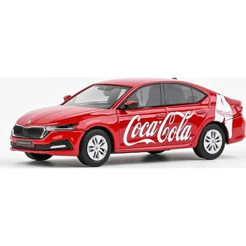 Plastikový model Abrex Škoda Octavia IV (2020) - Coca-Cola SK