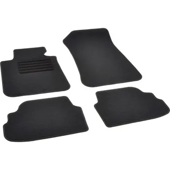 autokoberec Autokoberce textilní přesné černé / černé obšití - BMW 1er (Typ E87) Hatchback (2004-2011) 5-sedadel